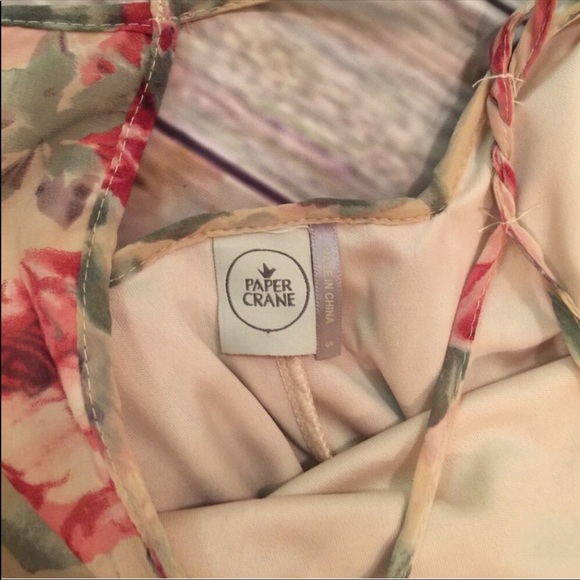 Paper Crane Floral Dress - Picture 4 of 5